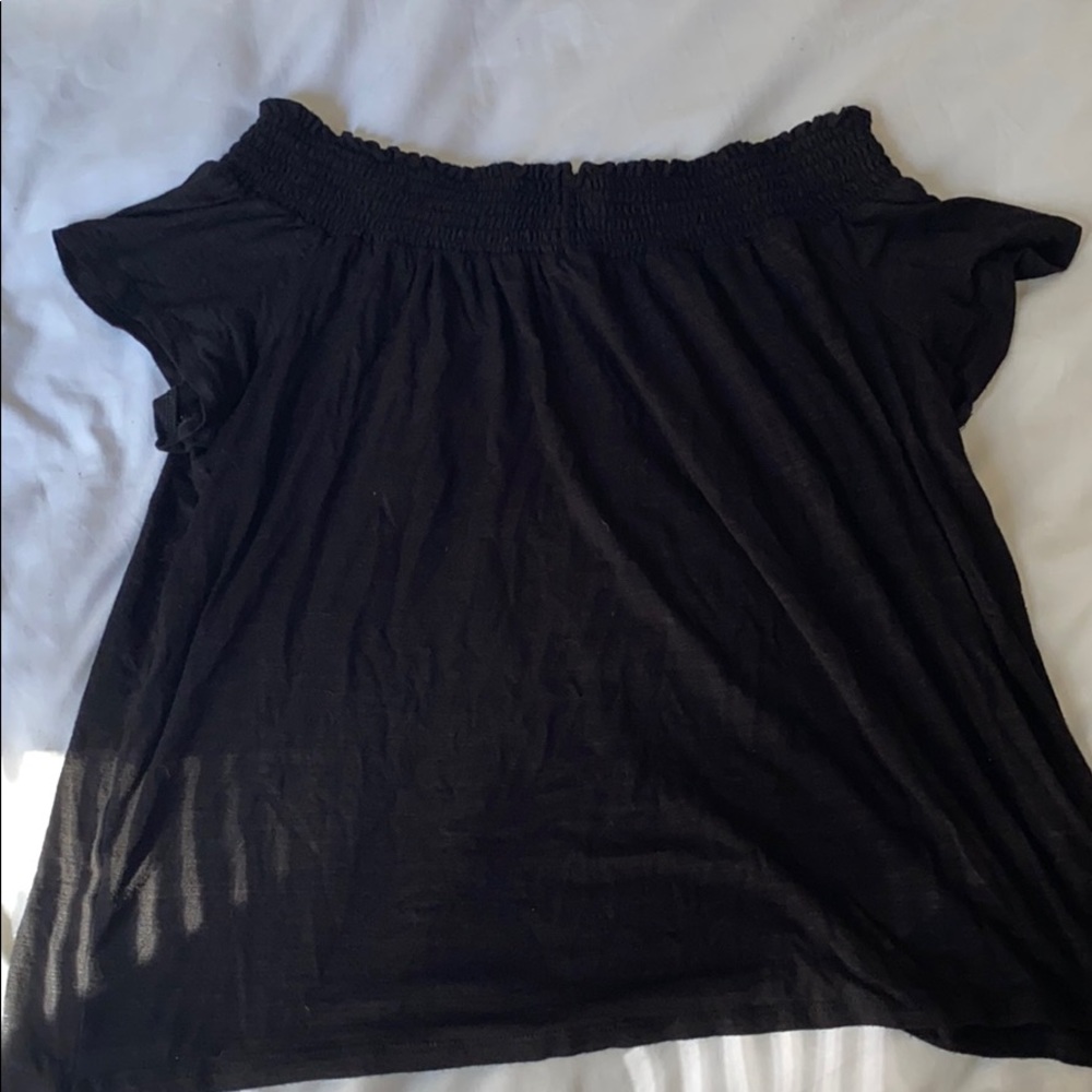 off the shoulder basic top